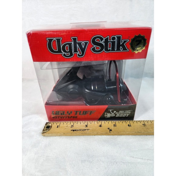 Ugly Stik Ugly Tuff SP60 Spinning Fishing Reel Aluminum Body 5 Bearing System - Picture 10 of 11